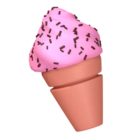 HELADO  3D Icon