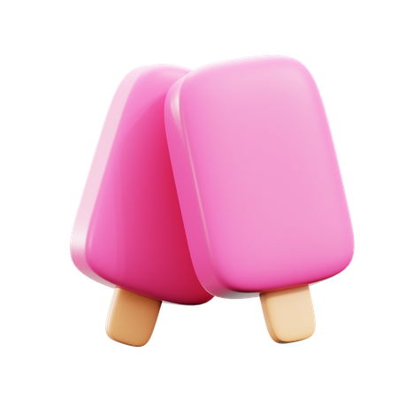 Amor helado  3D Icon