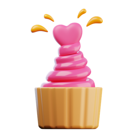 Amor helado  3D Icon