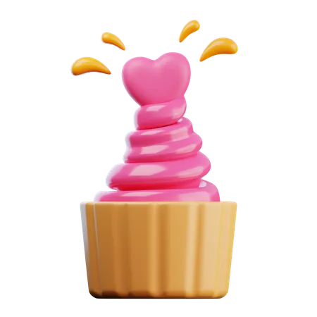 Amor helado  3D Icon