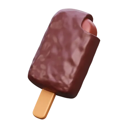 Helado de chocolate  3D Icon