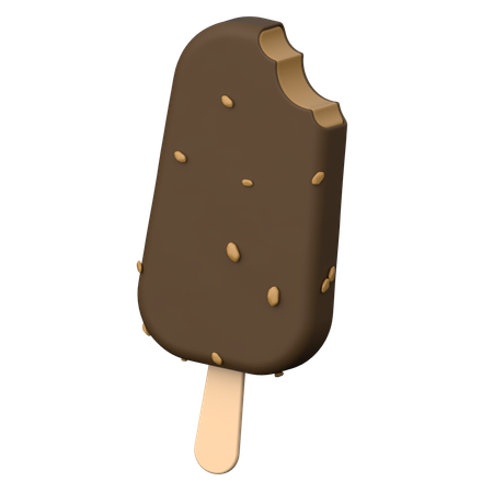 Helado de chocolate  3D Icon