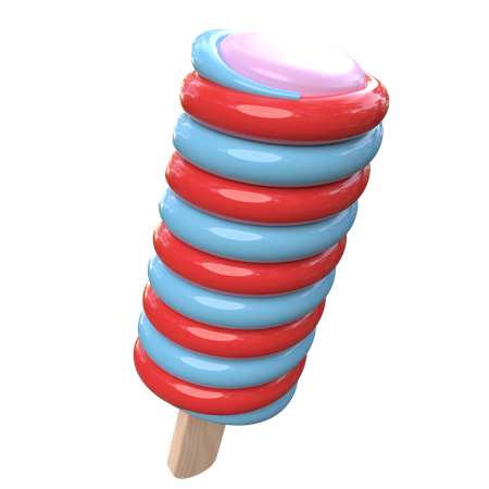Helado de loli  3D Icon