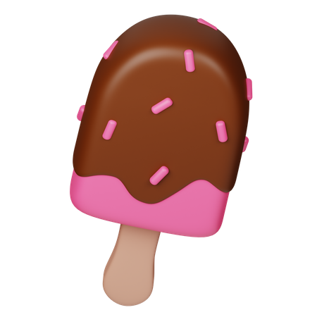 Helado de paleta  3D Icon