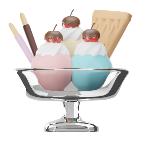 Helado de helado  3D Icon