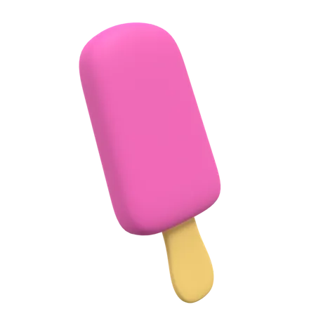Dulces helados  3D Illustration