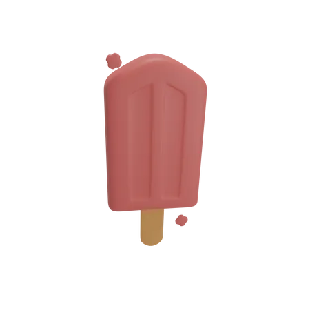 Dulces helados  3D Illustration