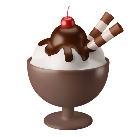 Helado perfecto  3D Icon