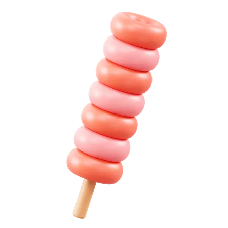 Helado de tornado  3D Icon