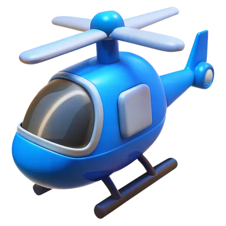 Helicopter  3D Icon