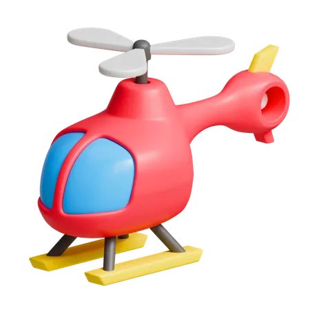 Helicopter  3D Icon