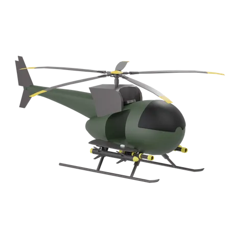 Helicopter  3D Icon