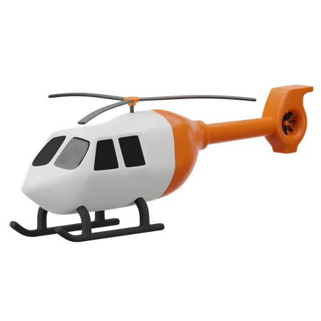 Helicopter  3D Icon