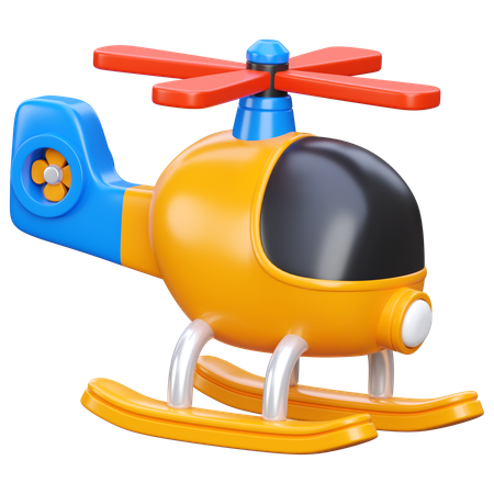 Helicopter Toys  3D Icon