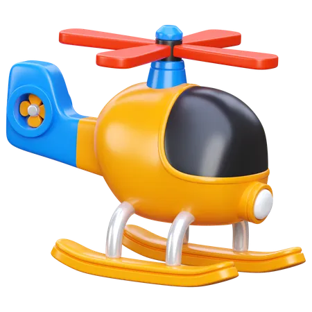 Helicopter Toys  3D Icon