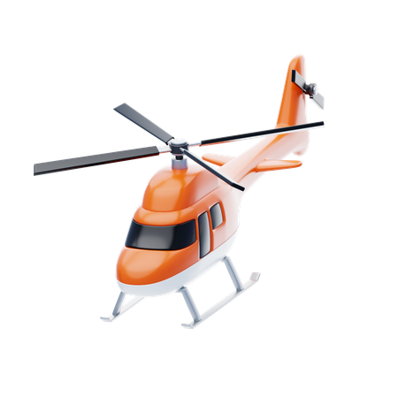 Hélicoptère  3D Icon