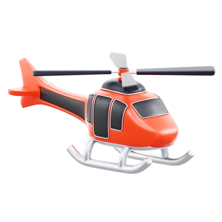 Hélicoptère  3D Icon