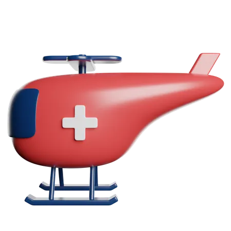 Hélicoptère  3D Icon