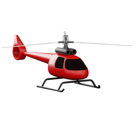 Hélicoptère  3D Icon