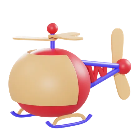 Hélicoptère  3D Illustration