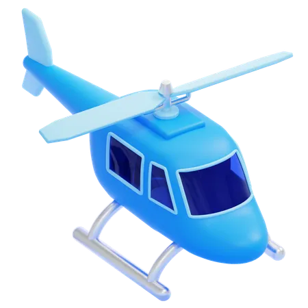 Helicóptero  3D Icon