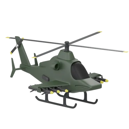 Helicóptero do exército  3D Icon