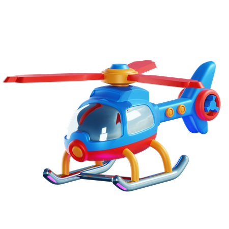 JUGUETES DE HELICÓPTERO  3D Icon