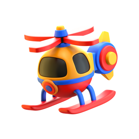 JUGUETES DE HELICÓPTERO  3D Icon