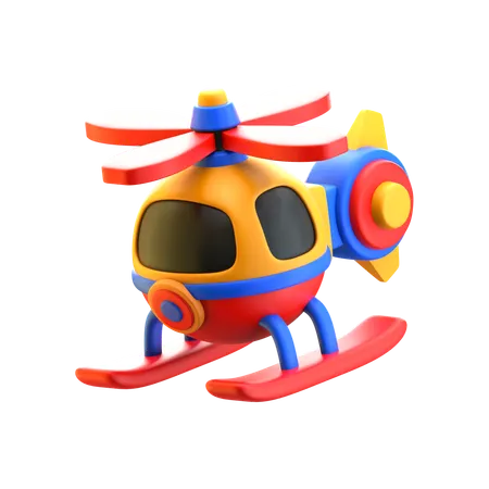 JUGUETES DE HELICÓPTERO  3D Icon