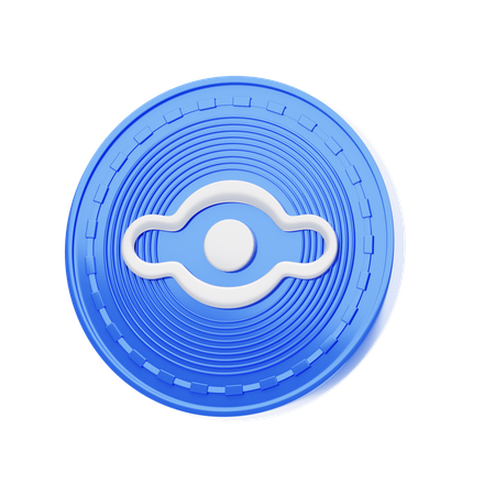 Hélium  3D Icon