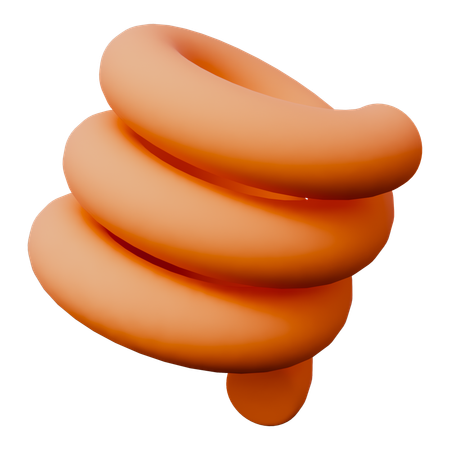 Helix Shape  3D Icon