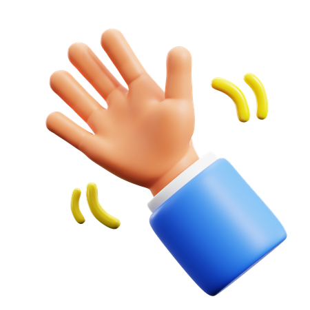 Hello Hand Gestures  3D Icon