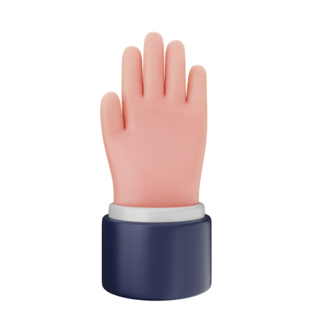 Hello Hand Gestures  3D Icon