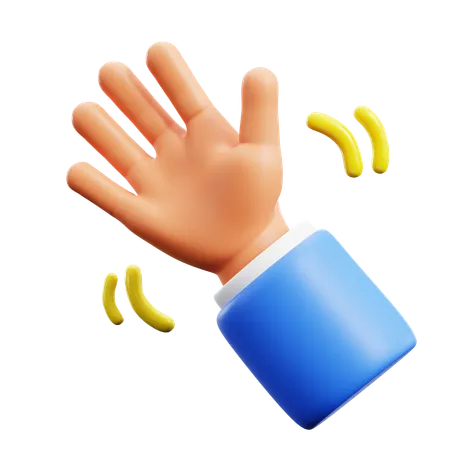 Hello Hand Gestures  3D Icon