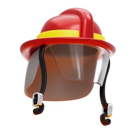 Helmet Fire Fighter  3D Icon