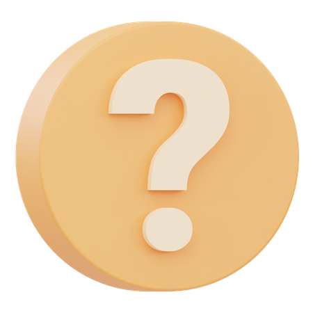 Help  3D Icon