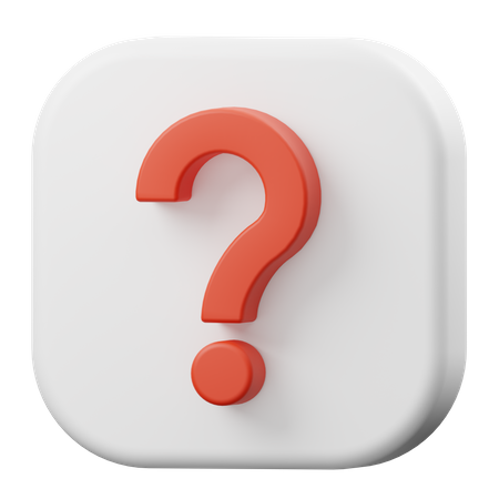 Help  3D Icon