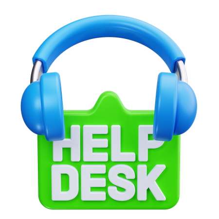 Help Desk  3D Icon