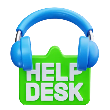 Help Desk  3D Icon