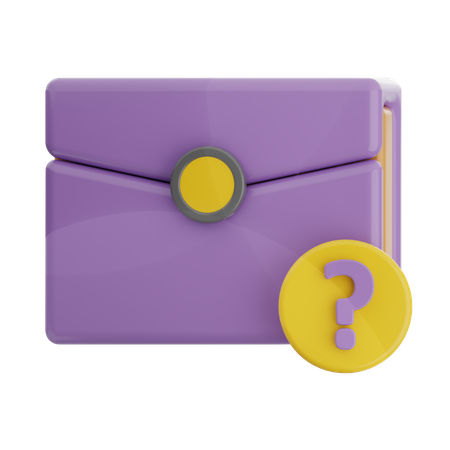 Help Email  3D Icon