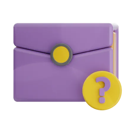 Help Email  3D Icon