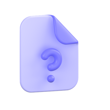 Help-file 3D Icon