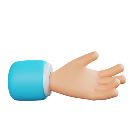 Help Hand Gesture  3D Icon