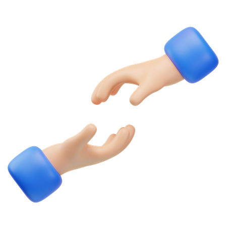 Help Hand Gesture  3D Icon