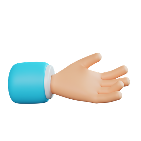 Help Hand Gesture 3D Icon