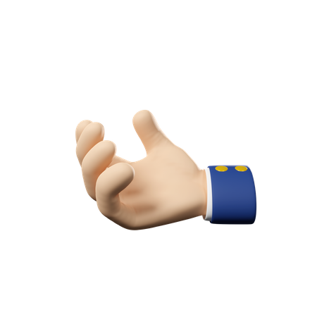 Help Hand Gesture  3D Icon