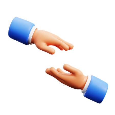 Help Hand Gestures  3D Icon