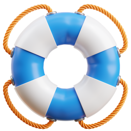 Help Lifebuoy  3D Icon