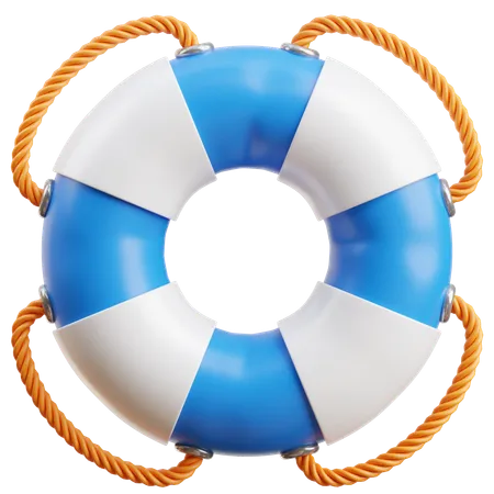 Help Lifebuoy  3D Icon