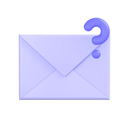 Help-mail 3D Icon